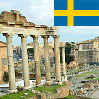 Colesseum och antikens Rom - skandinavisk guide