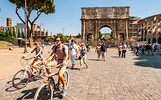 Hyr el-Cykel i Rom